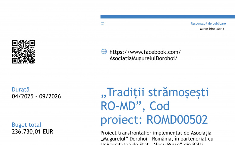 „Tradiții strămoșești RO-MD”